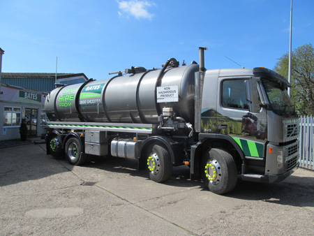 bates environmental septic tank emptying